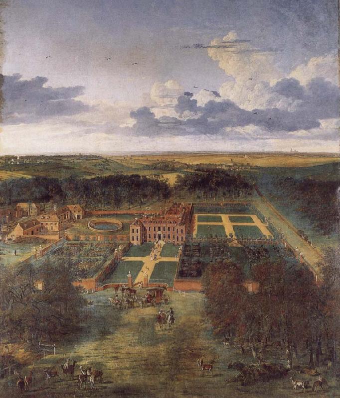 Jan Siberechts Cheveley Cambridgeshire oil painting picture